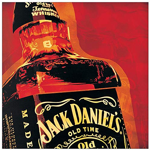 Artopweb TW18925 Anonymous - Jack Daniel's Dekorative Paneele, Multifarbiert, 27x27 Cm