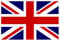 Adhesive Union Jack Flag Decals/Stickers or UK Flags Stickers (Red & Blue, 4 Decals (90 x 60 mm)) #Y1012 StickersLimited