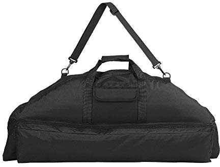 Bogenschießen Compound Bogen Rucksack, Outdoor Schwarz Tragbare Universal Carrier Halter Fall für die Jagd