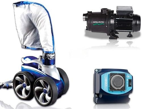 Polaris Robot Piscine hydraulique 3900S avec surpresseur 1,5CV Mono et Coffret électrique