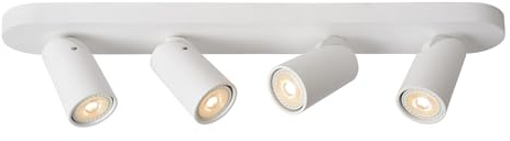 Lucide XYRUS - Deckenstrahler - LED Dim to warm - GU10-4x5W 2200K/3000K - Weiß
