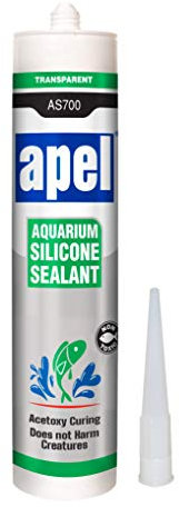 Mitreapel Aquarium 100% Silicone Sealant (10.5 Fl Oz) Non Toxic Safe For Fish|1 Pack