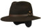 Mayser Georgia Outdoorhut Traveller Filzhut Ledergarnitur Ohrenklappen Made in EU Herren Winter Herbst braun 56 cm