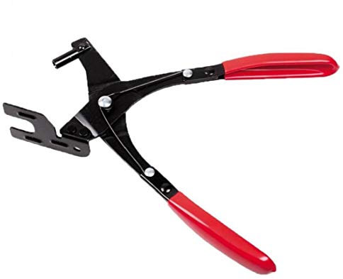 BYFRI 1pc Spot Tools Exhaust Pipe Clamp Pliers Universal Car Exhaust Hanger Removal Plier Practical Car Exhaust Rubber Pad Plier