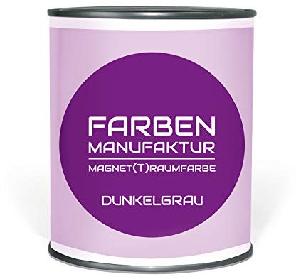 Farben Manufaktur Magnet(t) raumfarbe Magnetfarbe magnetische Wandfarbe auch mit Tafelfarbe kombinierbar