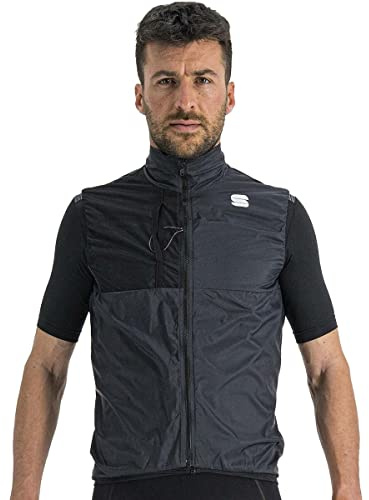 SPORTFUL 1122002-002 Supergiara Layer Weste für Herren, Schwarz, S