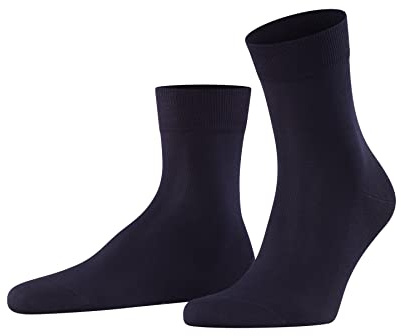 FALKE Herren Tiago Socken atmungsaktive nachhaltige biologische Fil d´Écosse Baumwolle leichter Glanz flache Naht für druckfreie Fußspitze fein einfarbig dünn Alltag 1 Paar
