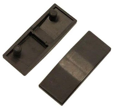 Windowparts WP Cockspur Black Window Wedges - 5 Pack Size (8mm)