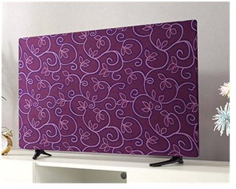 Fundas protectoras para televisores televisor PROTECTURA DE PROTECCIÓN CUBIERTA DE POLVO COLGANTE DE HOGAR televisión LCD Cubierta de polvo Paño de cubierta de poliéster 19-70 pulgadas Decoración univ