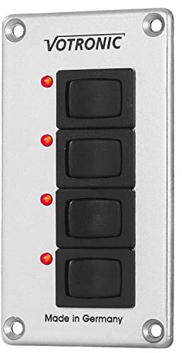 Votronic Schalter-Panel 4S, 12/24V