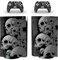 YANHAO Konsole ladestation Skin Für PS5 Skin Disc Edition Anime Console Und Controller Vinyl Cover Skins Wraps Für PS 5 Disc Version 66719 Skins Wraps Geschenk