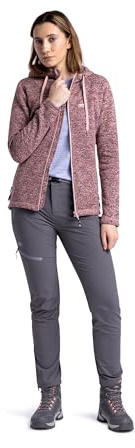Trespass Odelia, Warme Fleecejacke mit Kapuze 300g/m² für Damen
