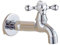 Robinetterie Murale Robinet de Piscine à vadrouille en Chrome Poli/évier de blanchisserie, Robinet d'eau Froide et Robinet de Machine à Laver/Robinet d'eau de Jardin (Color : D)