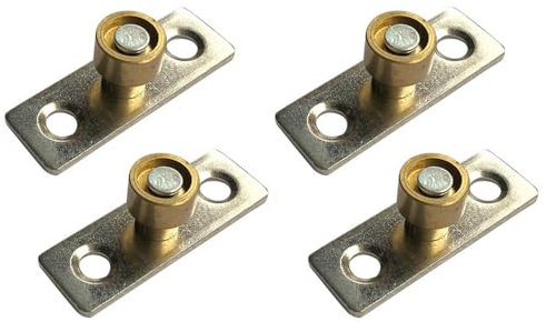 4 guide per porte scorrevoli, diametro 12 mm, rotella di guida per armadietti e pavimenti di casa