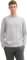 TOM TAILOR Herren 1039810 Strickpullover mit Crewneck, 15398-Light Stone Grey Melange, Large