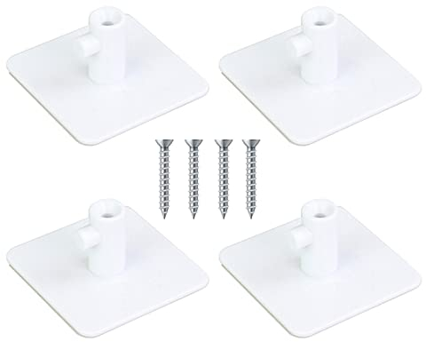 Hxyxbnhno 4Pcs Stand Mixer Attachment Holders With Screws Mixer Accessory Hanger Stand Replacement Part Space Saving