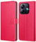 Ganbary Handyhülle für Xiaomi Redmi Note 14 5G Hülle, Premium Leder Klapphülle [Kartenschlitzen] [Magnetverschluss] [Standfunktion] kompatibel mit Redmi Note 14 5G Schutzhülle, Rot