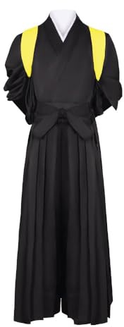COSDREAMER Kimono samurái japonés para hombre, uniforme tradicional de Aikido Kendo, artes marciales, disfraz de anime