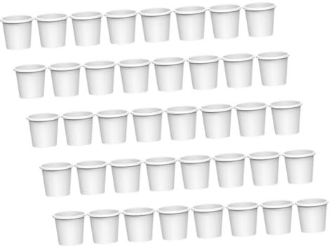 KONTONTY 40pcs Paper Cup Boys and Girls Straw Cup Set Mini Water Dispenser Replacement for Boys and Girls 'playset