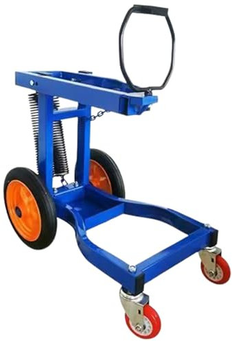 Pcmursal Mobile Air Impact Wrench Holder, 1 Inch Impact Gun Mobile Cart, Semi Truck Tire Stand with 4 Wheels Heavy Duty Trucks Tools Suitable for Truck, Bus