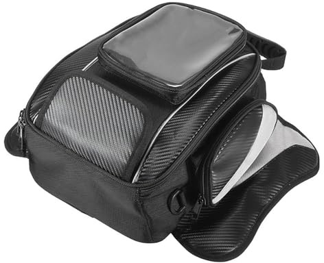 MOOWI Tankrucksack Motorrad für Suzuki GSR 600 2006-2010, Magnetische Wasserdicht Multifunktional Tanktasche Motorrad Touring-Navigations-Gepäcktasche