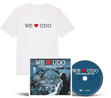 WE LOVE UDO - Das Udo Lindenberg Tribute Album (CD + T-Shirt Größe M)