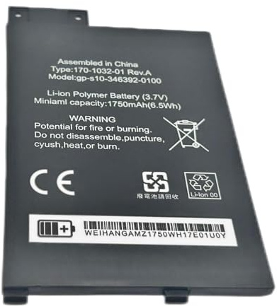 Wegiwuca Capacity 1750mAh Battery for Ebooks S11GTSF01A D0090 S10346392-0100 Electronic Book Readers for Ereader Replacement Battery