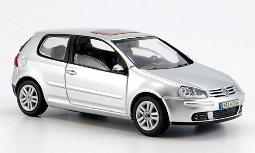 VW Golf V, Silber, 3-türig, 2003, Modellauto, Schuco 1:43