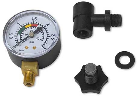 kompletter Entlüfter mit Manometer für Astral Kessel