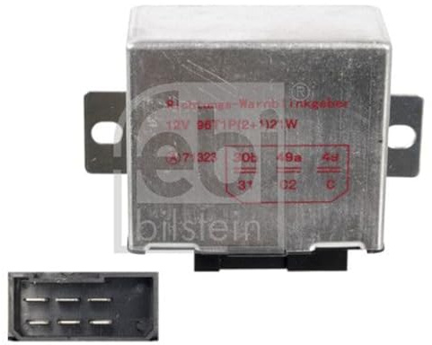 febi bilstein 38077 Blinkrelais, 1 Stück | 38077, Blinkgeber