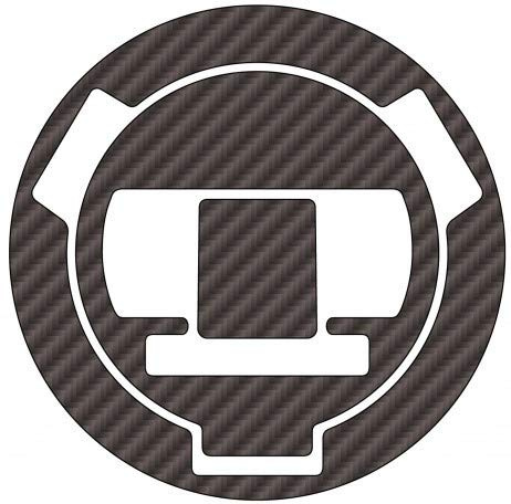 Puig 8383C Tank Cap Protectors model specific design, Carbon