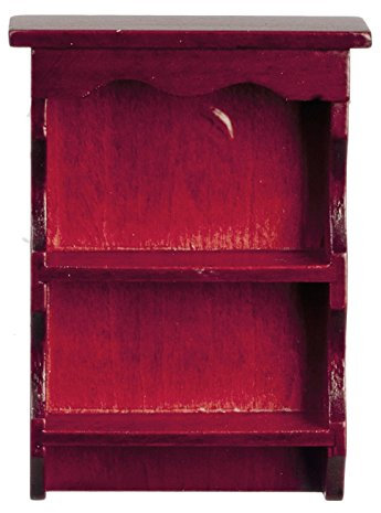 Melody Jane Puppenhaus Mahagoni Sweetheart Country Wand Regal Miniatur 1:12 Regal