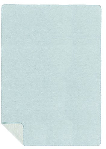 Richter Textilien Kinderdecke Melange 100 x 150 cm Bio-Baumwolle Wasser
