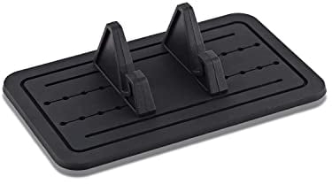 Keenso Silicone Car Phone Holder Pad Mat Dashboard, Anti-slip Stand Cell Phone Mount Holder Dash Width Adjustable for Any Smartphone GPS Table Electronic Accessories Electronic Accessories