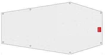 Tatonka Zeltunterlage Floor Sheet PE Narvik 3 - Robuster und wasserdichter Zeltboden für das Tatonka Narvik 3-Personen Zelt - Mit Ösen (360 x 100/155 cm)