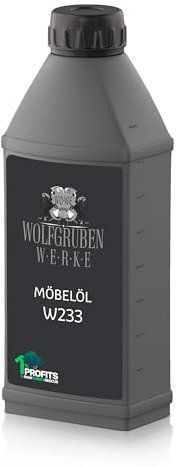 Möbelöl farblos für Innen und Aussen Holzöl Arbeitsplattenöl W233 1L