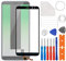 SwarKing Pantalla de cristal frontal de cristal exterior de repuesto compatible con Huawei Mate 10 Lite con kit de reparación