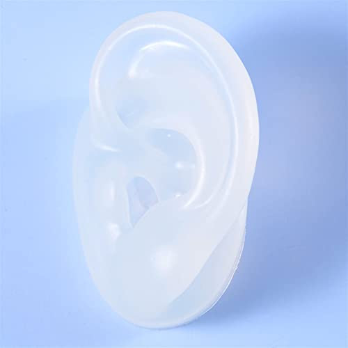 1 PC Modèle d'oreille en silicone doux for l'aide auditive 1: 1 oreille de l'oreille humaine Modèle de simulation de simulation de simulation d'accessoires d'enseignement d'outils J-ewelry Afficher bo