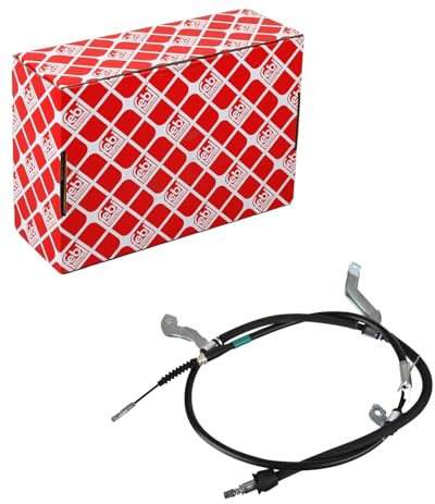 FEBI BILSTEIN Seilzug, Feststellbremse | Kompatibel mit: HYUNDAI i30, i30 Coupe, i30 Hatchback Van, i30 Kombi, i30 Kombi Van