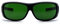 FREEMASCOT Professional IPL 200nm-2000nm Wellenlänge UV 400 Laserschutzbrille für Laserschönheit und kosmetischen Augenschutz Laser-Haarentfernung