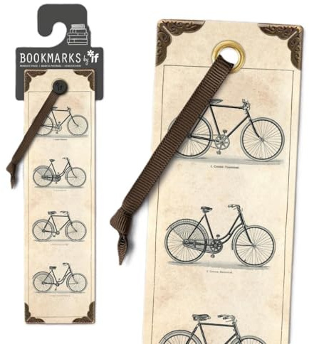 If Bicycles Vintage Bookmarks