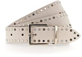 Tamaris Gürtel Essential Classics TB0014L02 Damen Gürtel Uni dunkle vanille 0130