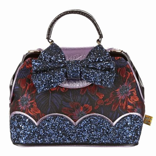 Irregular Choice Damen Radiant Ribbon Bag Schultertasche, Schwarz