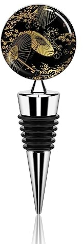Weinflaschenstopper Regenschirm-Muster Zink-Legierung Weinflasche Korken Weinkonservierer Weinstopper