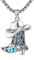 YAFEINI Cowboy Stiefel Kette Sterling Silber Cowgirl Halskette Western Schmuck Geschenke für Damen Herren