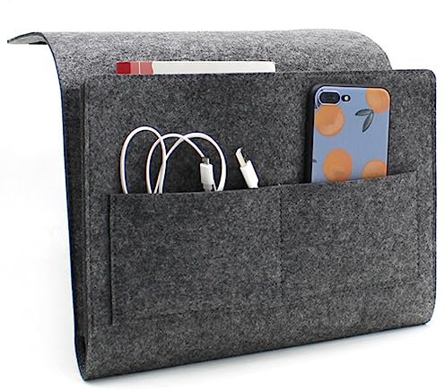 Toyvian Unter Couchtisch Matratze Sofa-aufbewahrungsorganisator Zum Aufhängen Hängende Aufbewahrungstaschen Organizer-Tasche Zum Aufhängen Aus Filz Bettaufbewahrung Seitentasche Lagerung