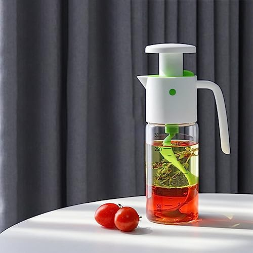 Salad Dressing Mixer Bottle 300ml/ 10fl oz Salad Dressing Shaker Vinaigrette Bottle Shaker Cruet Salad Dressing Mixing Storage Container for Juice Storage Ketchup