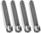 cyclingcolors 4X Vis de lit tête en Croix en Acier Brut diamètre 8mm x 60mm Pas 150mm Vis Filetage Direct Meuble Réparation Remplacement Armoire Assemblage