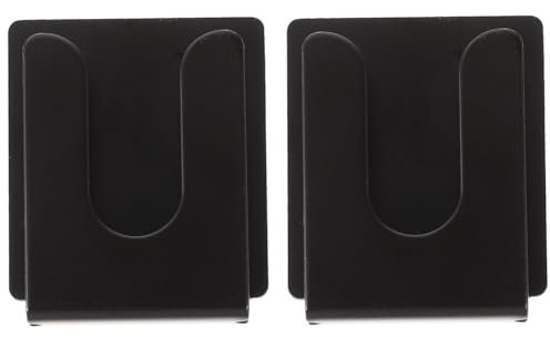 iplusmile 2pcs Metal Mic Holders for Car Stand Auto Radio Microphone Clips Mounts