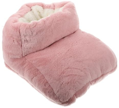 USB Fußwärmer Heizschuhe mit USB Anschluss, Rosa, Hohe Form